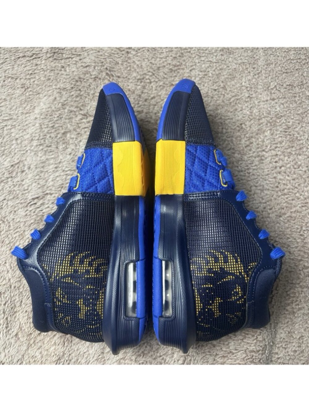 Nike Lebron Witness 8 Entourage Navy Blue Royal Gold FB2239-403 Mens Size 8 - Picture 8 of 16